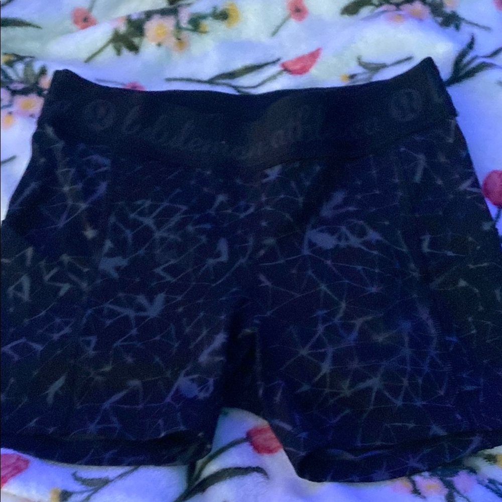 lululemon athletica Black Athletic Shorts